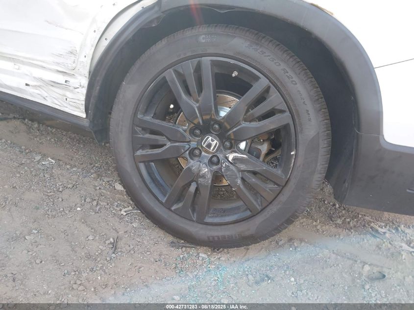 2021 Honda Pilot Awd Black Edition VIN: 5FNYF6H74MB061770 Lot: 42731283