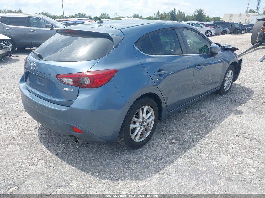 Vin: 3mzbm1k72gm308949, lot: 43224856, mazda mazda3 i sport 20164