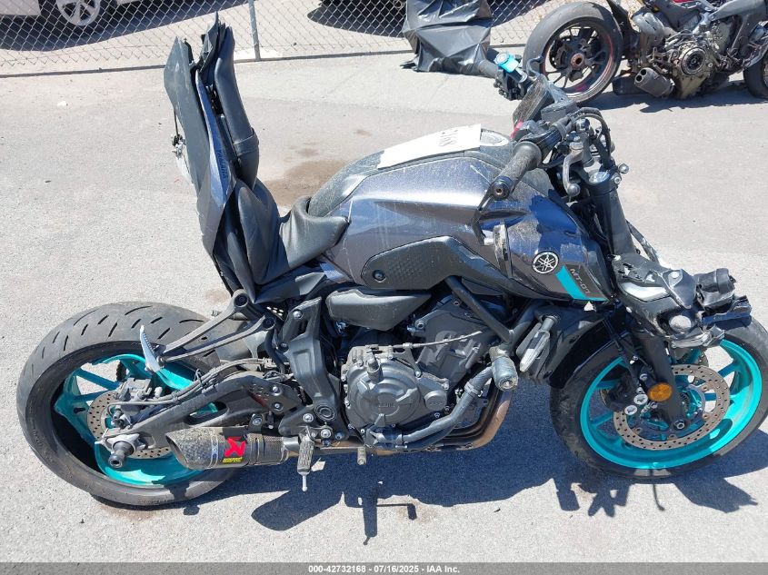 2024 Yamaha Mt07 VIN: JYARM32E3RA011308 Lot: 42732168