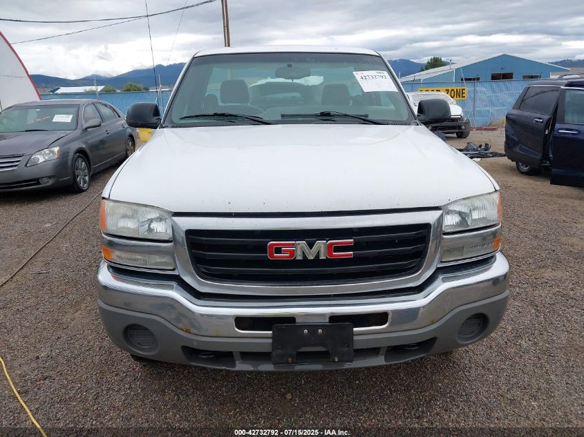 2006 GMC Sierra 1500 Sl VIN: 3GTEK14V36G263826 Lot: 42732792