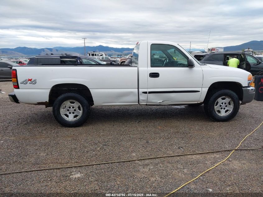 2006 GMC Sierra 1500 Sl VIN: 3GTEK14V36G263826 Lot: 42732792