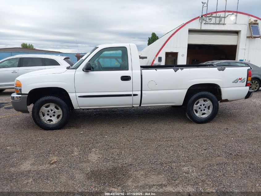 2006 GMC Sierra 1500 Sl VIN: 3GTEK14V36G263826 Lot: 42732792