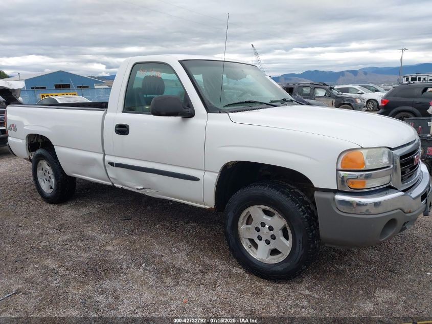 2006 GMC Sierra 1500 Sl VIN: 3GTEK14V36G263826 Lot: 42732792