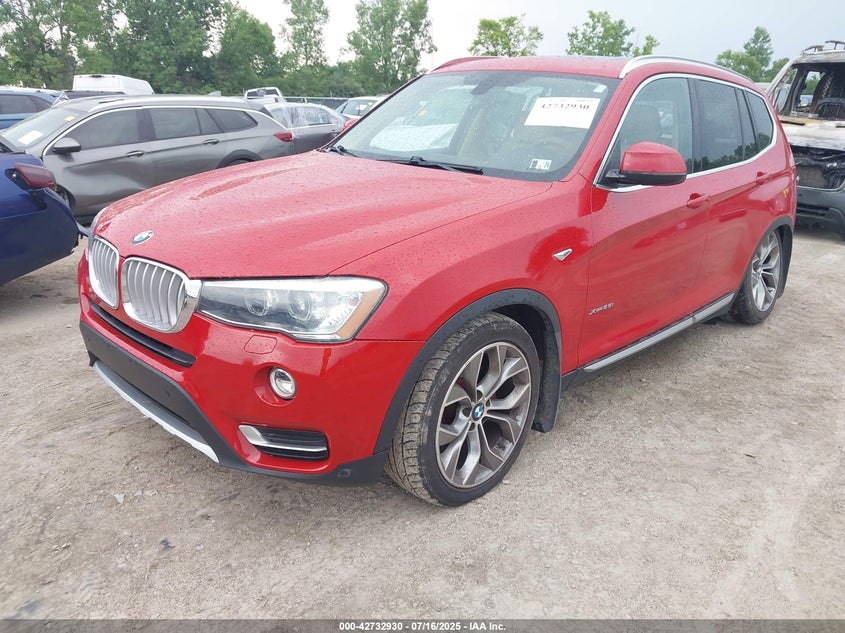 Vin: 5uxwx9c58f0d59513, lot: 43226188, bmw x3 xdrive28i 20152