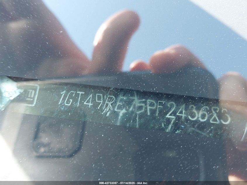 2023 GMC Sierra - 1GT49RE75PF243683