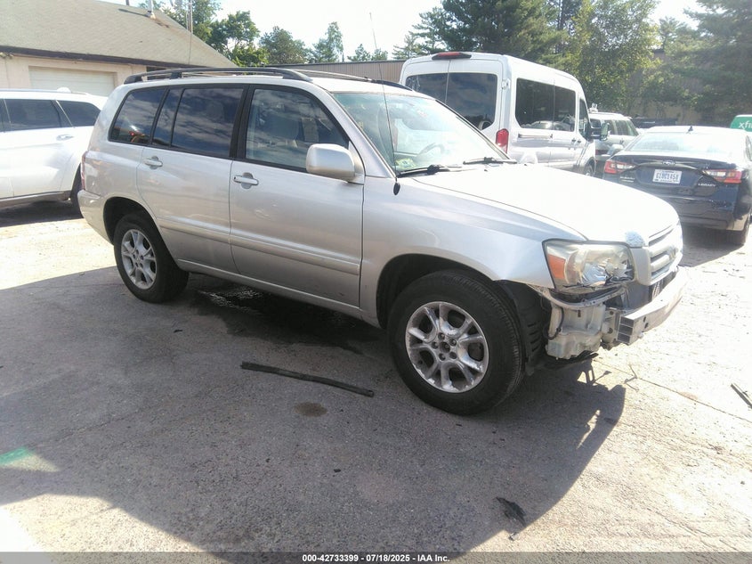 JTEEP21A670197511 2007 Toyota Highlander V6 auction photo 1