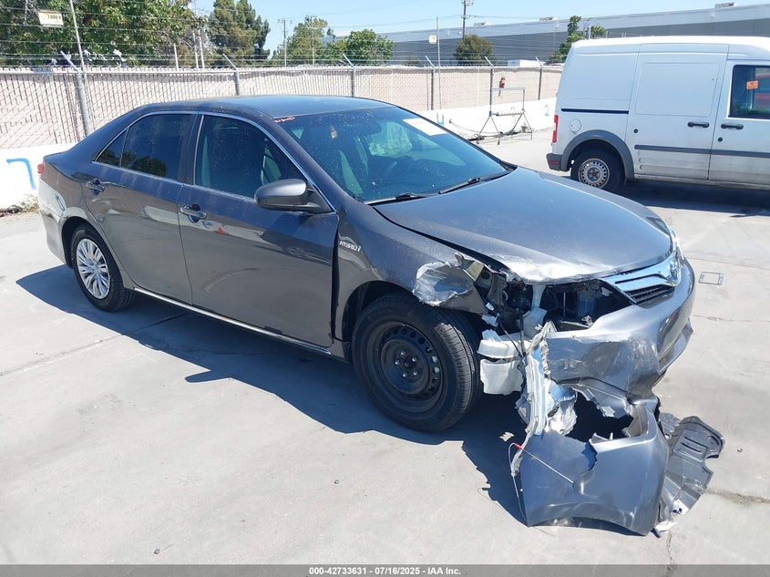 4T1BD1FK3CU012034 2012 Toyota Camry Hybrid Le auction photo 1