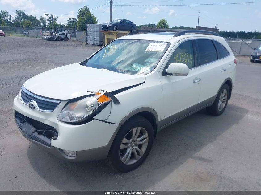 Vin: km8nudcc2cu184969, lot: 43226972, hyundai veracruz limited 20122