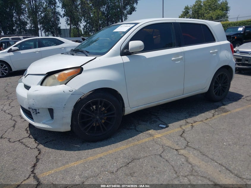 2009 Scion Xd white hatchback gasoline JTKKU10499J037294 photo #3
