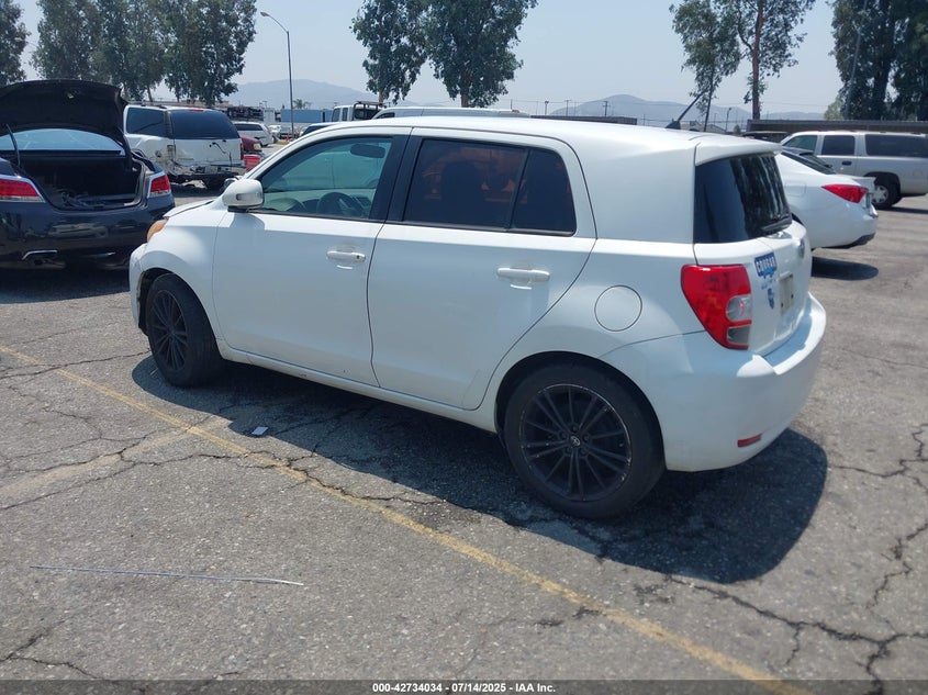 2009 Scion Xd white hatchback gasoline JTKKU10499J037294 photo #4