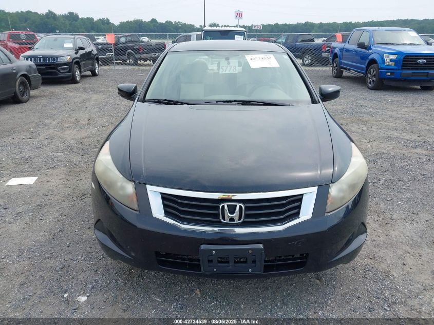 2009 Honda Accord 2.4 Lx VIN: JHMCP26369C011827 Lot: 42734539