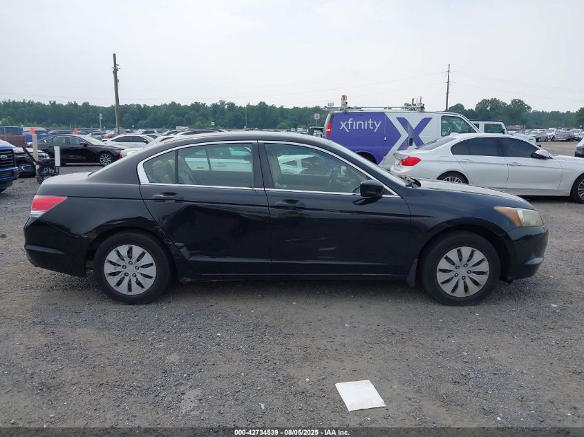 2009 Honda Accord 2.4 Lx VIN: JHMCP26369C011827 Lot: 42734539