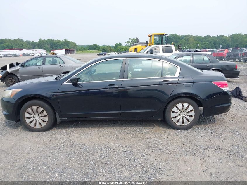 2009 Honda Accord 2.4 Lx VIN: JHMCP26369C011827 Lot: 42734539