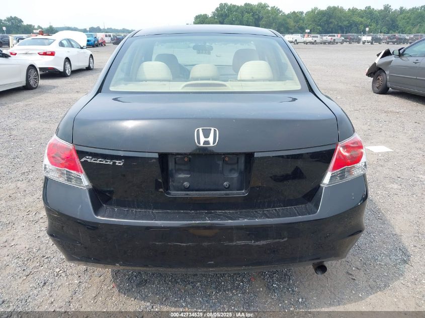 2009 Honda Accord 2.4 Lx VIN: JHMCP26369C011827 Lot: 42734539