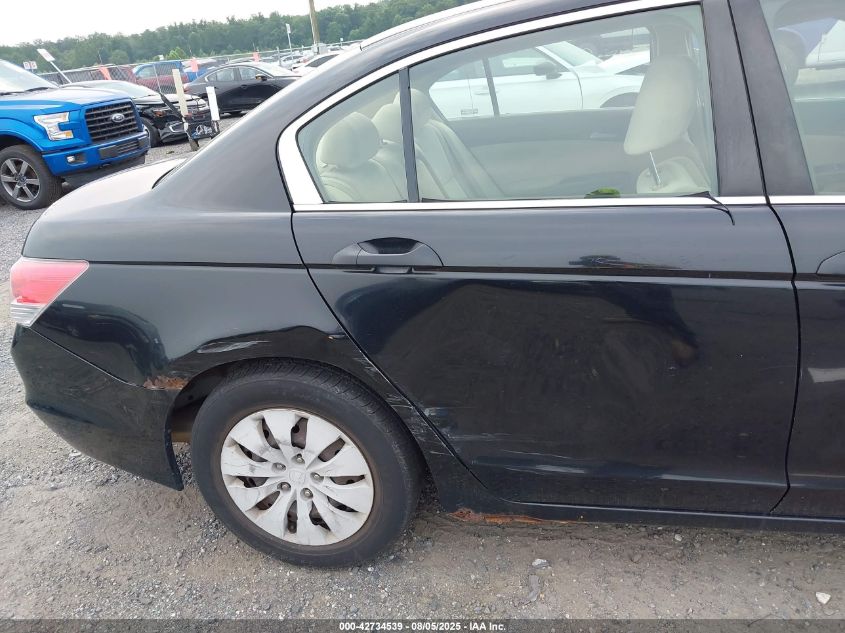 2009 Honda Accord 2.4 Lx VIN: JHMCP26369C011827 Lot: 42734539