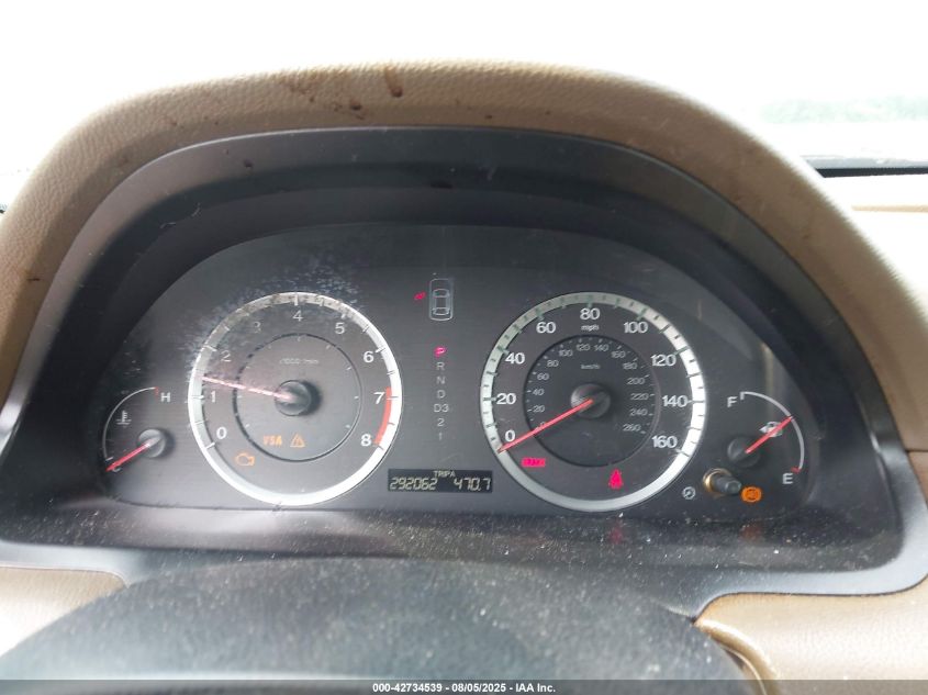 2009 Honda Accord 2.4 Lx VIN: JHMCP26369C011827 Lot: 42734539