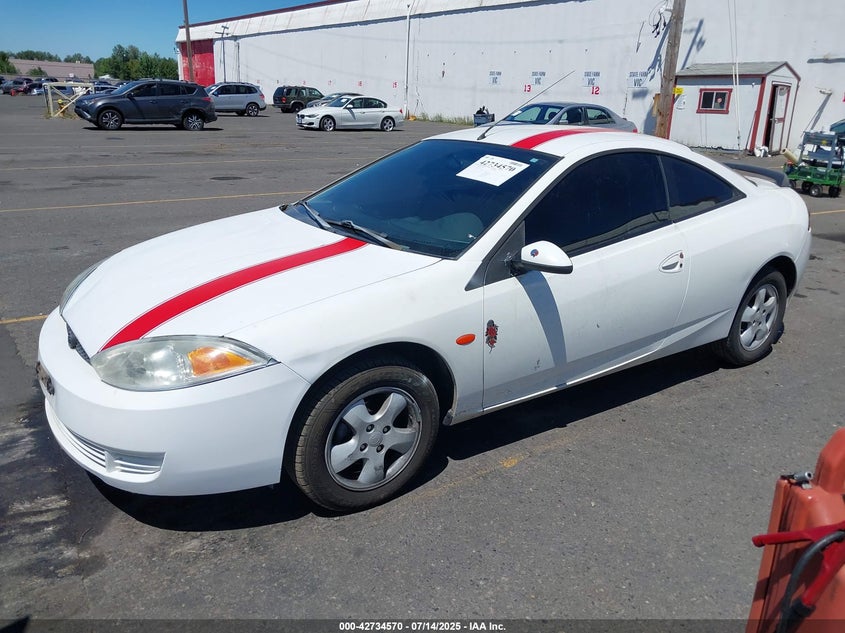 1ZWFT603715604222 2001 MERCURY COUGAR photo no. 2