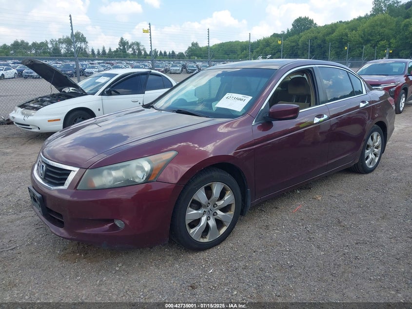 1HGCP36748A003084 2008 HONDA ACCORD photo no. 2