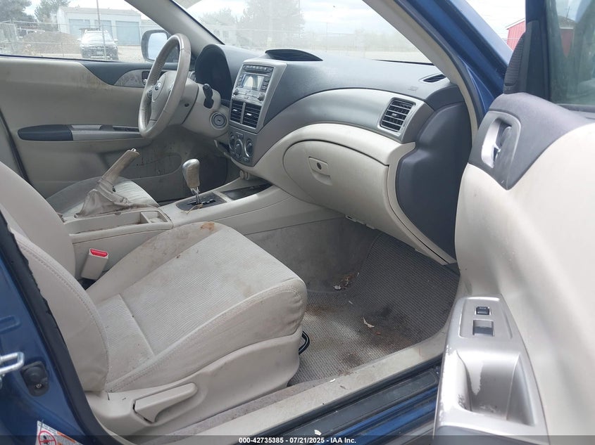 JF1GH63658H825514 2008 SUBARU IMPREZA photo no. 5