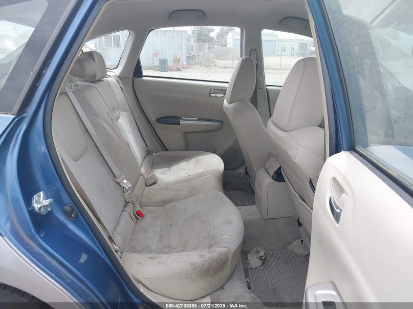 JF1GH63658H825514 2008 SUBARU IMPREZA photo no. 8