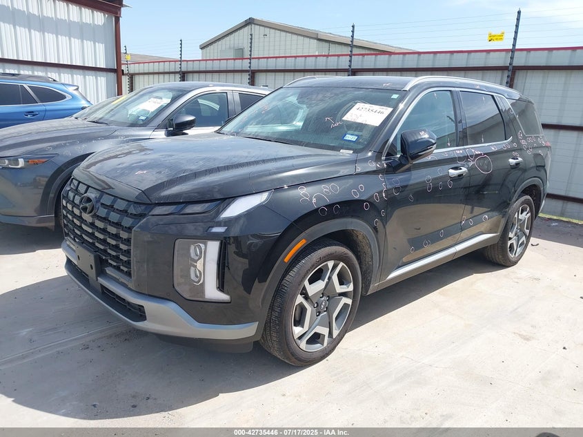 Vin: km8r44ge5su888353, lot: 43228704, hyundai palisade sel premium 20252