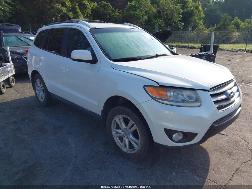 5XYZH4AGXCG119563 2012 Hyundai Santa Fe Se auction photo 1
