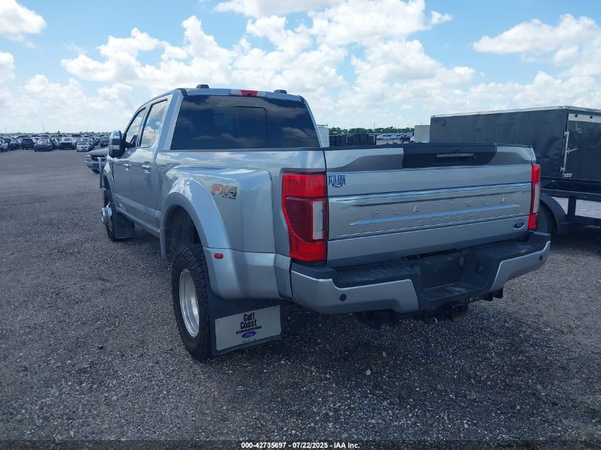 2022 Ford F-350 Platinum VIN: 1FT8W3DT2NEF79803 Lot: 42735697