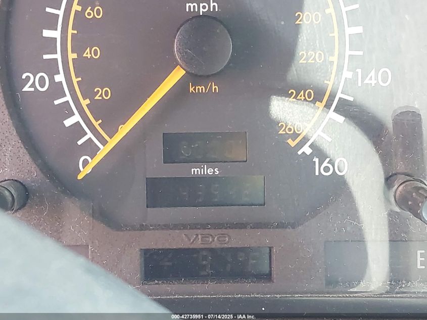 1995 Mercedes-Benz Sl 320 VIN: WDBFA63E3SF125297 Lot: 42735951