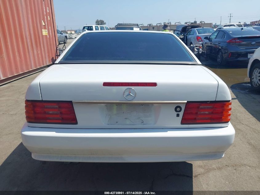 1995 Mercedes-Benz Sl 320 VIN: WDBFA63E3SF125297 Lot: 42735951