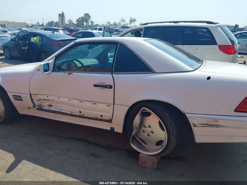 1995 Mercedes-Benz Sl 320 VIN: WDBFA63E3SF125297 Lot: 42735951