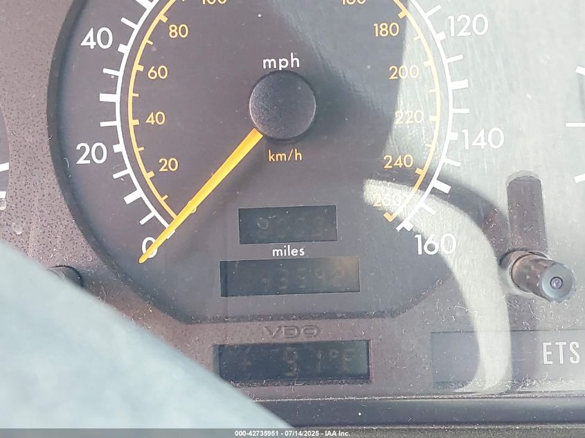 1995 Mercedes-Benz Sl 320 VIN: WDBFA63E3SF125297 Lot: 42735951