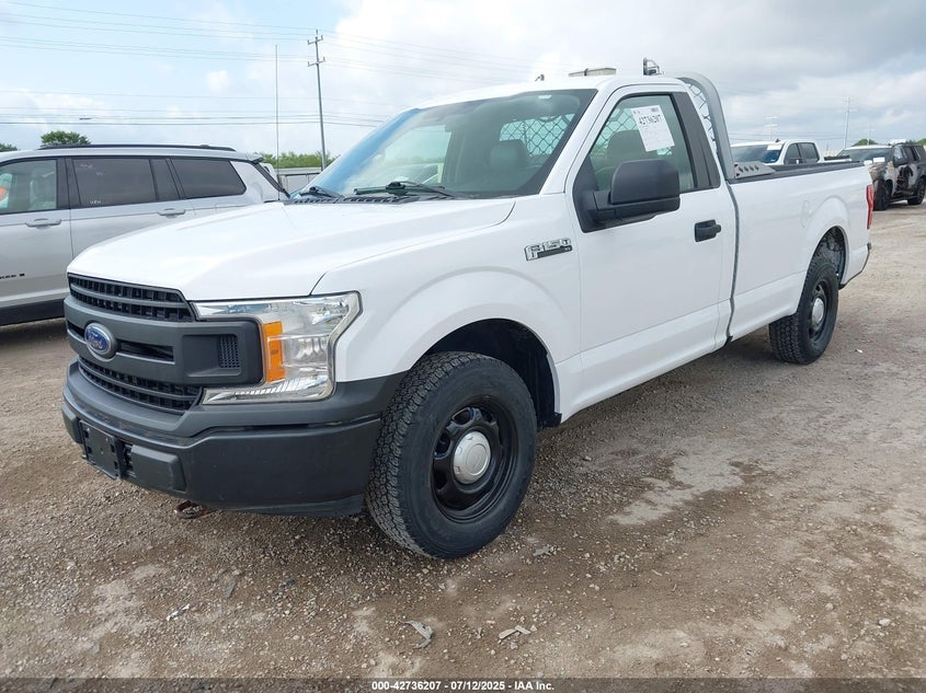 VIN 1FTMF1CB9JKE60752 2018 FORD F-150 XL
