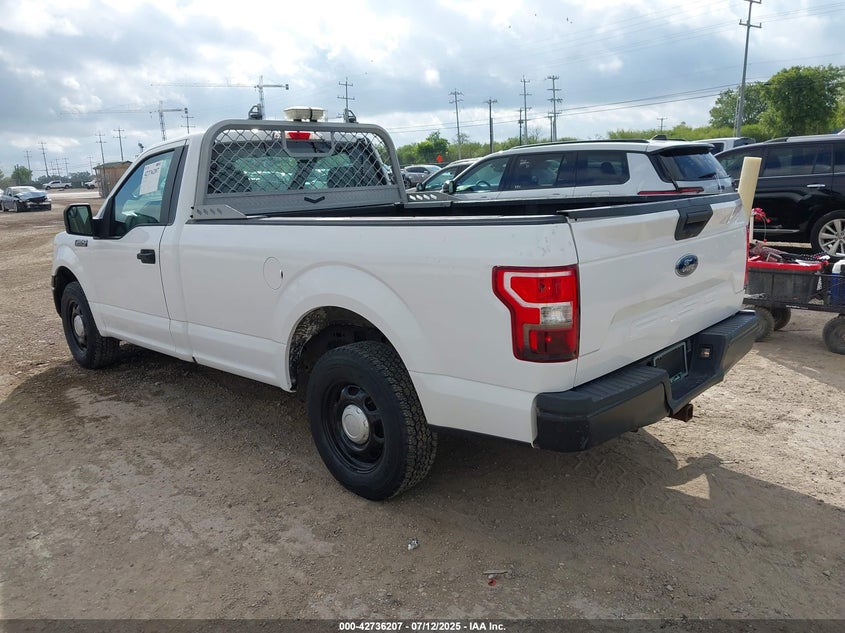 VIN 1FTMF1CB9JKE60752 2018 FORD F-150 XL