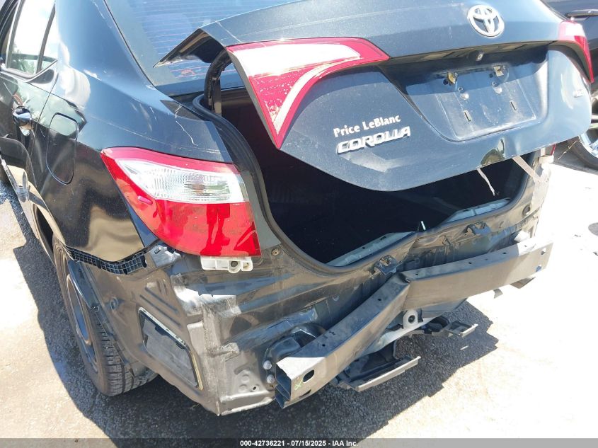 2015 Toyota Corolla Le VIN: 2T1BURHE3FC258593 Lot: 42736221