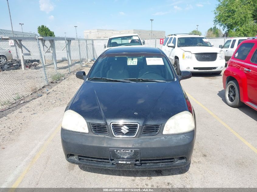 2004 Suzuki Forenza S VIN: KL5JD52Z44967910 Lot: 42736399