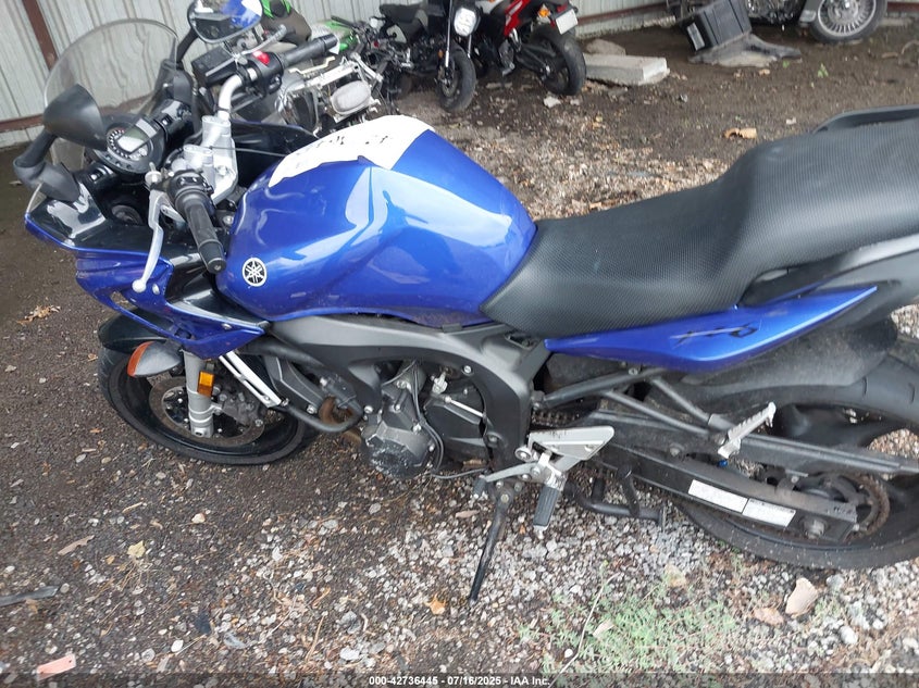 2006 Yamaha Fz6 S VIN: JYARJ08E16A006148 Lot: 42736445
