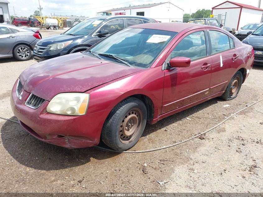 4A3AB36F14E129656 2004 MITSUBISHI GALANT photo no. 2