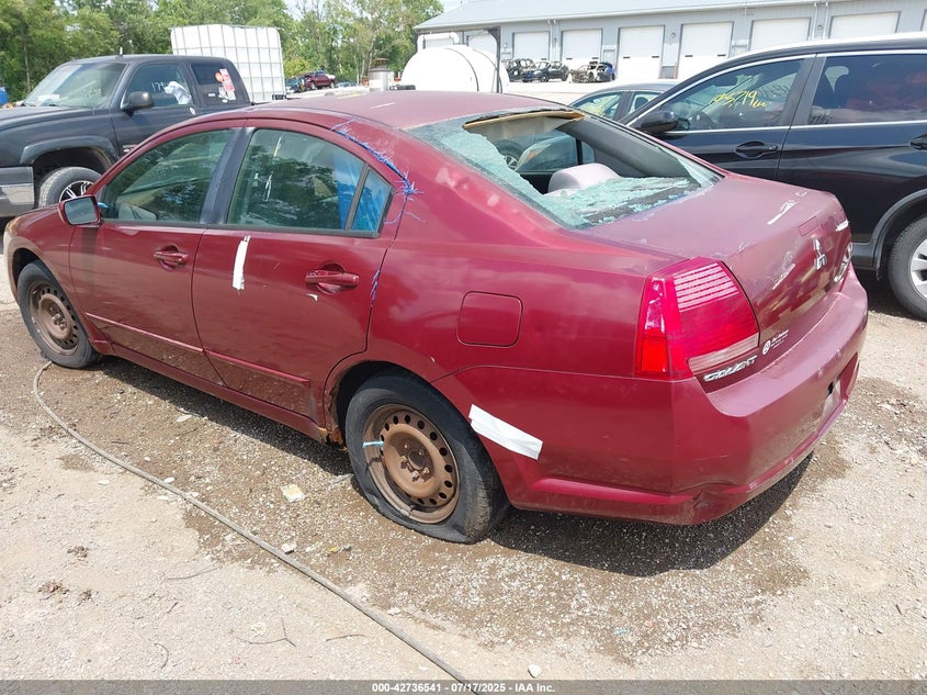 4A3AB36F14E129656 2004 MITSUBISHI GALANT photo no. 3