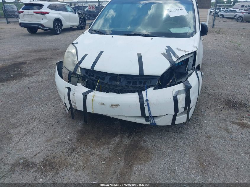 2008 Toyota Sienna Ce VIN: 5TDZK23C38S156710 Lot: 43404403