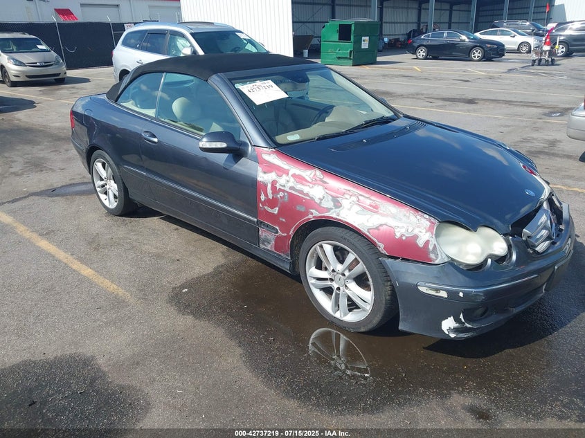 WDBTK56F68T093857 2008 Mercedes-Benz Clk 350 auction photo 1