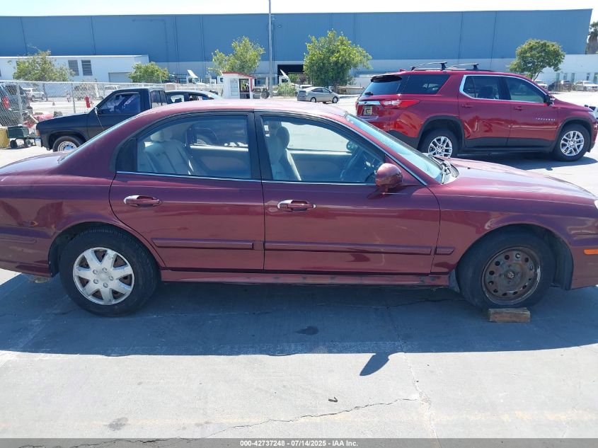 2004 Hyundai Sonata VIN: KMHWF25S24A954243 Lot: 42737248