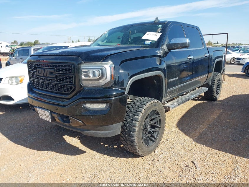 Vin: 3gtu2nec7jg519670, lot: 43231041, gmc sierra 1500 slt 20182