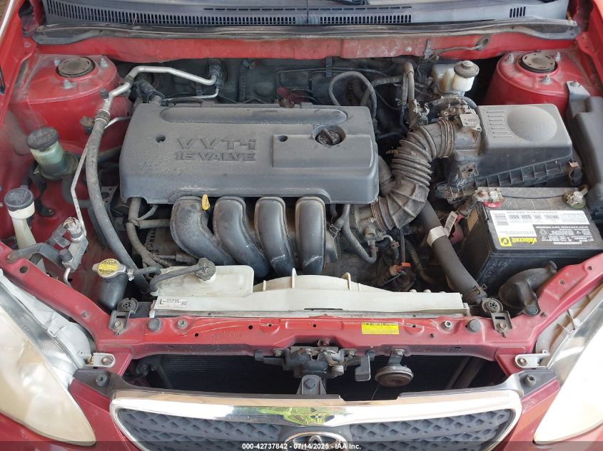 2008 Toyota Corolla Le VIN: 2T1BR32E48C902452 Lot: 42737842