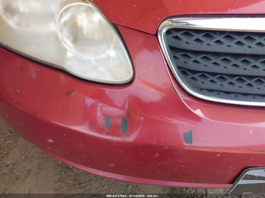 2008 Toyota Corolla Le VIN: 2T1BR32E48C902452 Lot: 42737842