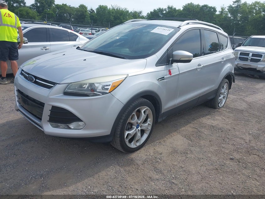 Vin: 1fmcu9j97duc30342, lot: 43231423, ford escape titanium 20132