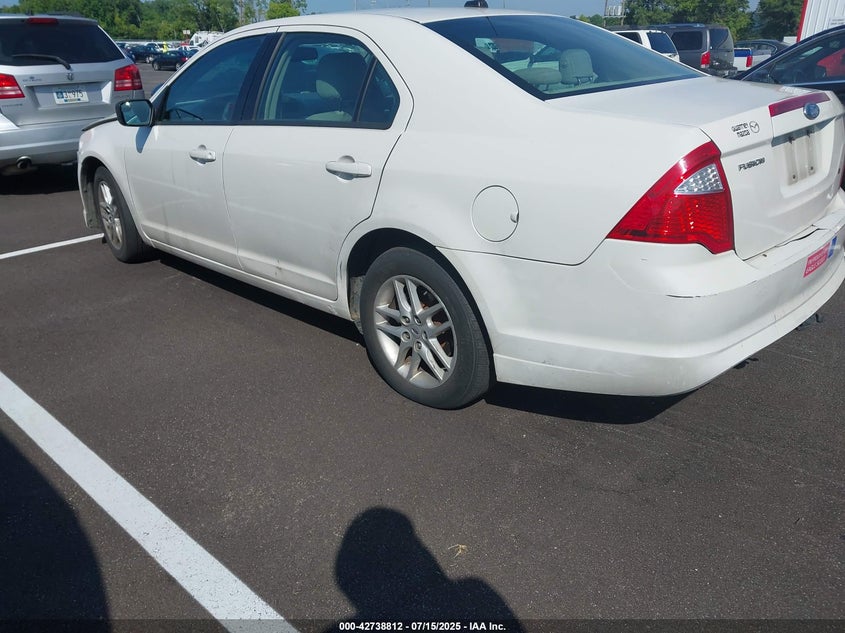 Vin: 3fahp0ga7cr274948, lot: 43232086, ford fusion s 20123