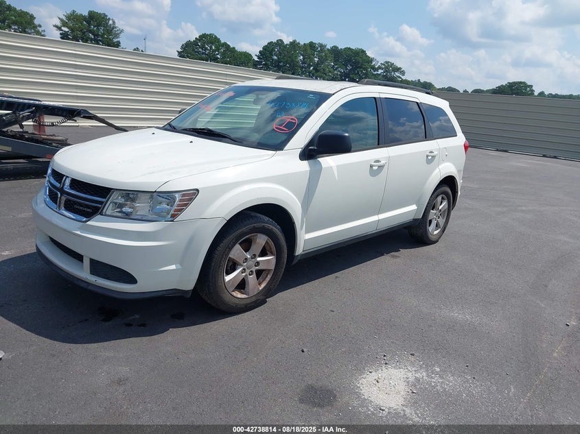 Vin: 3c4pdcab4ct178344, lot: 43232088, dodge journey se/avp 20122