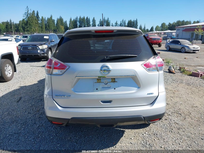2016 NISSAN ROGUE S/SL/SV - KNMAT2MV9GP690183
