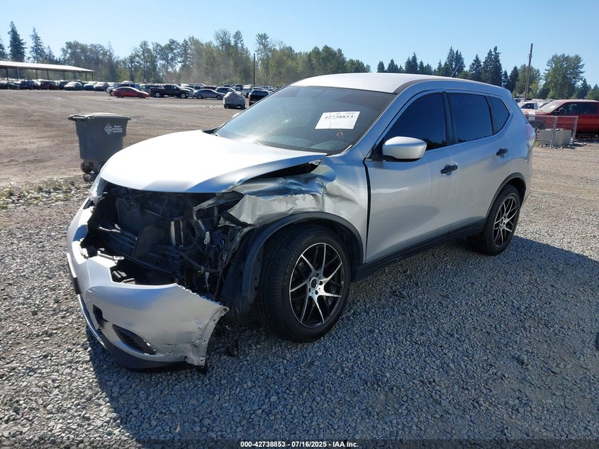 2016 NISSAN ROGUE S/SL/SV - KNMAT2MV9GP690183