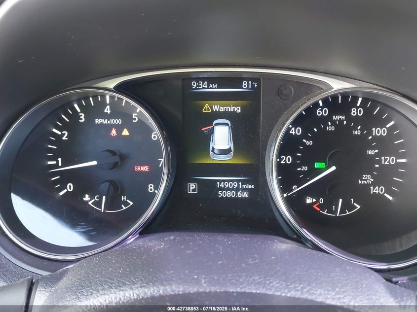 2016 NISSAN ROGUE S/SL/SV - KNMAT2MV9GP690183